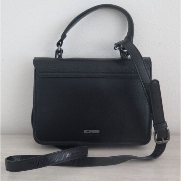 Aldo Black Top Handle Clutch/Crossbody w/Removable Strap - Picture 5 of 10